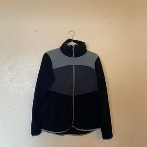 Khul blue zip up. Medium. Has some pulling. $30